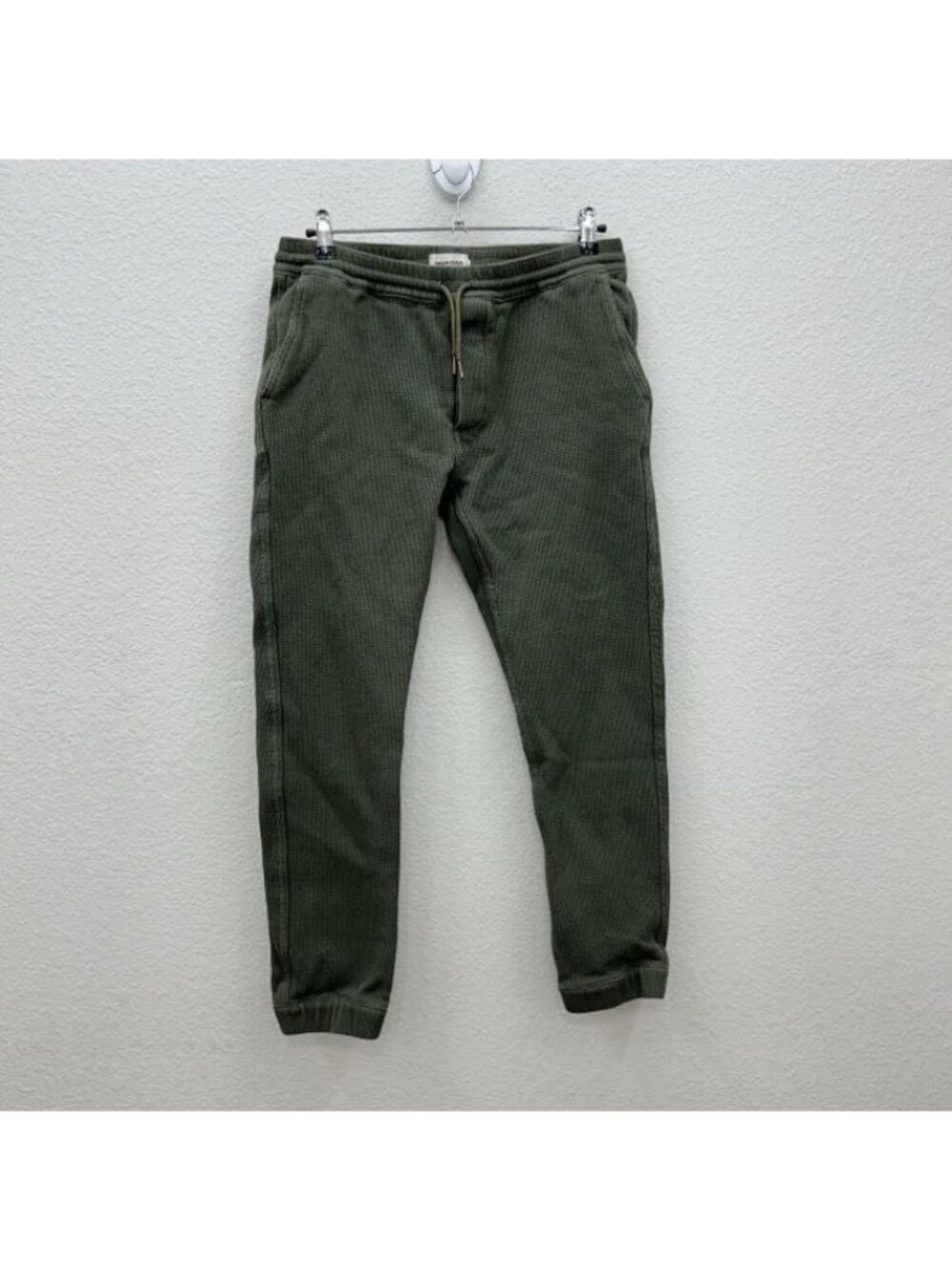 Taylor Stitch Apres Waffle Knit Joggers Pull On Athleisure Pants Mens sz Medium